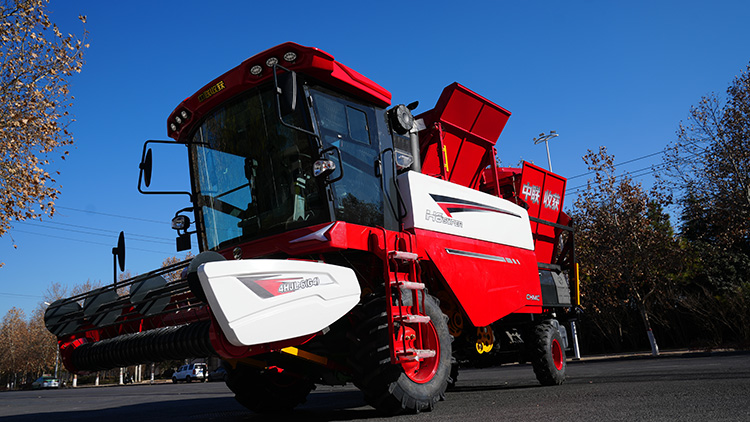 中聯(lián)收獲2025款H6Super 自走式花生撿拾收獲機(jī)